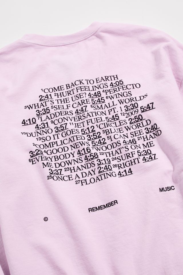 Mac Miller Tracklist Crew Neck Sweatshirt #3