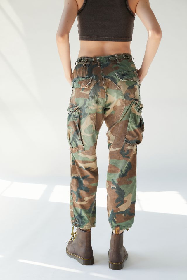 Urban Renewal Vintage Camo Cargo Utility Pant