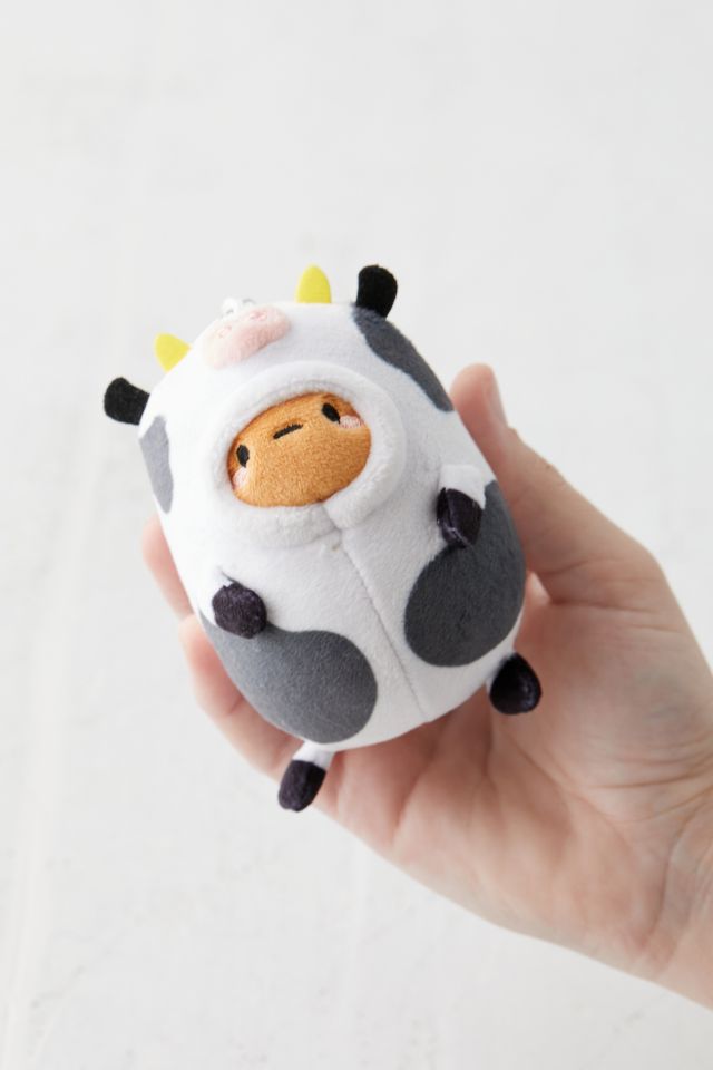 Porte-clés en peluche Cow Tayto Smoko  #3