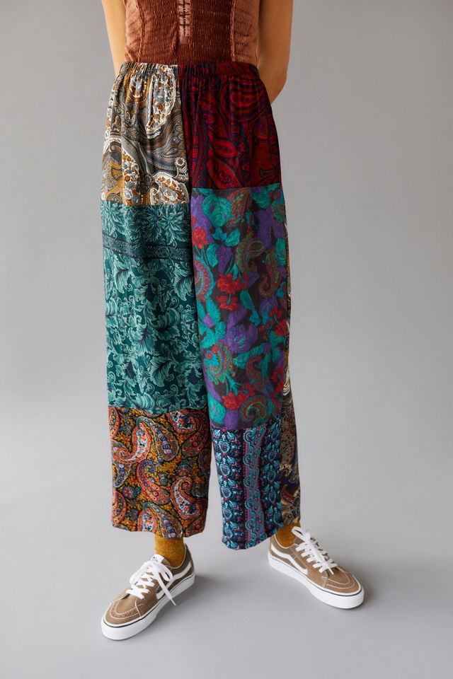 Urban Renewal Remade Floral Paisley Patchwork Pant #2
