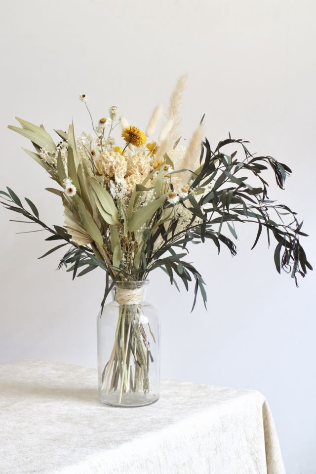 Roxanne's Dried Flowers Garden Arrangement DIY Kit