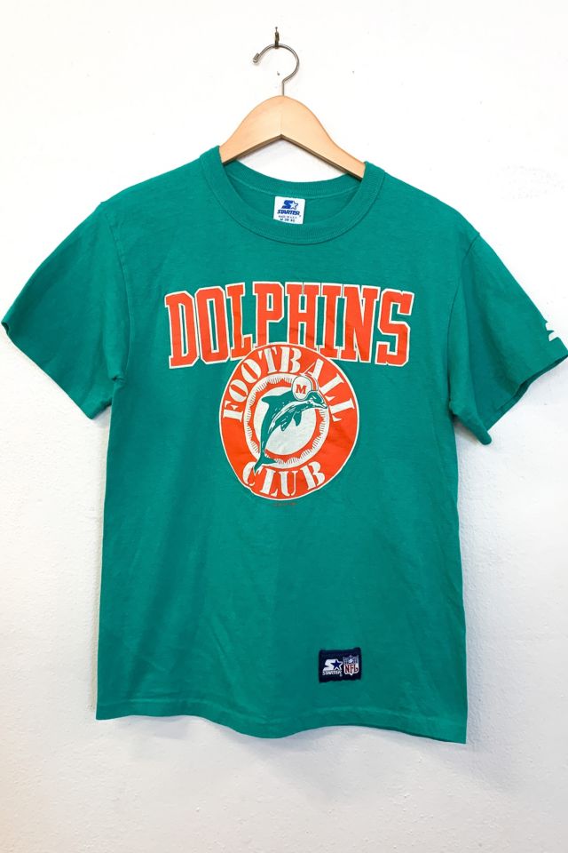 Vintage Miami Dolphins Football Club Tee Shirt Urban Outfitters