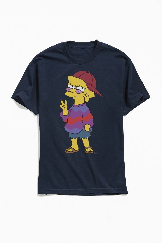 Tiza Acorazado Ilustrar The Simpsons Cool Lisa Tee | Urban Outfitters