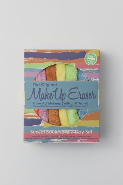 The Original Makeup Eraser 7-day Set In Plum