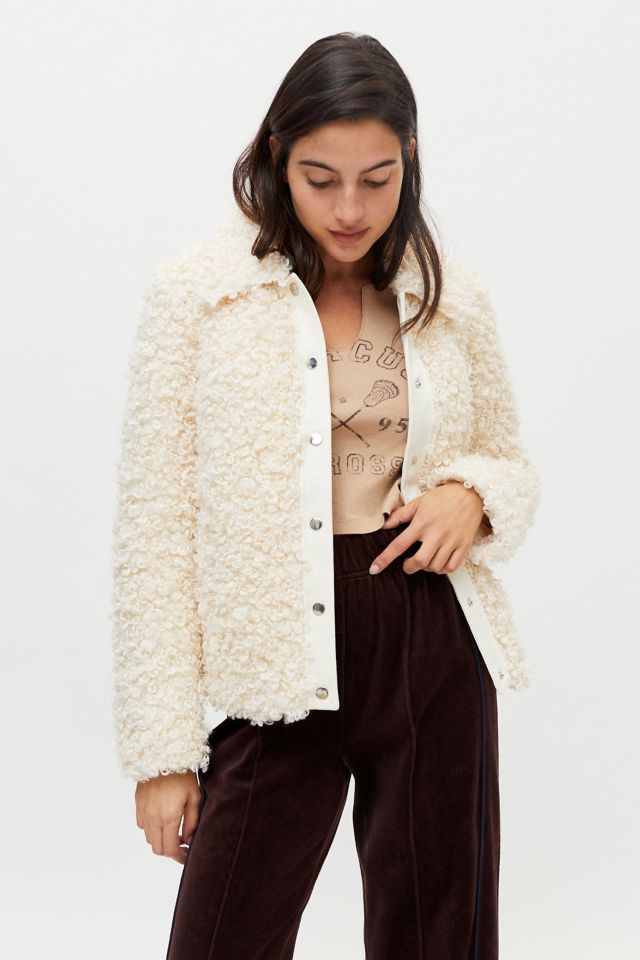 UO Amelie Faux Fur Jacket #2