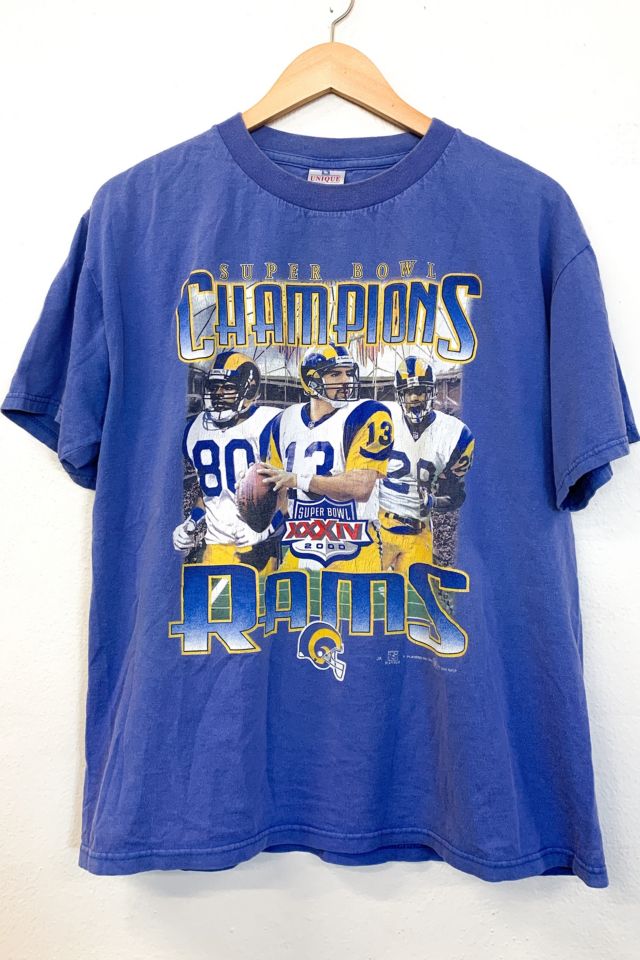 Vintage Super Bowl XXXIV Tee Shirt, Saint Louis Rams