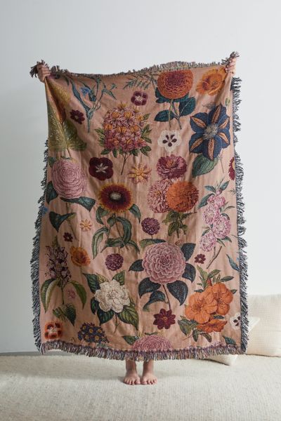 Valley Cruise Press Bloom Woven Throw Blanket