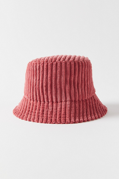 Urban Outfitters Wide Wale Corduroy Bucket Hat In Chartreuse  display picture 3