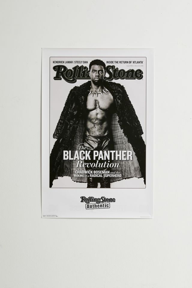 Affiche Black Panther Rolling Stone #1