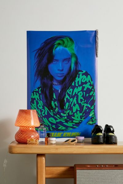 Billie Eilish Blue Poster Urban Outfitters 5419