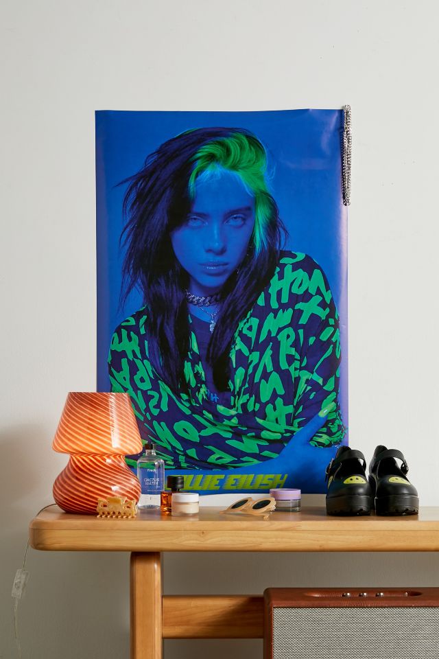 Billie Eilish Blue Poster
