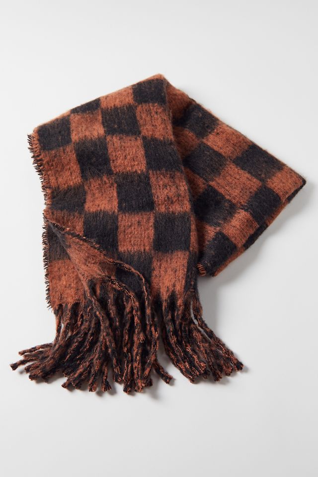 Checkered Scarf Urban Outfitters