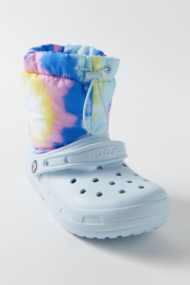 classic lined neo puff tie dye boot