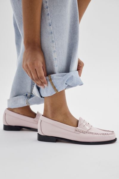 GH BASS G. H.BASS WEEJUNS WHITNEY MODERN LOAFER IN LIGHT PINK, WOMEN'S AT URBAN OUTFITTERS