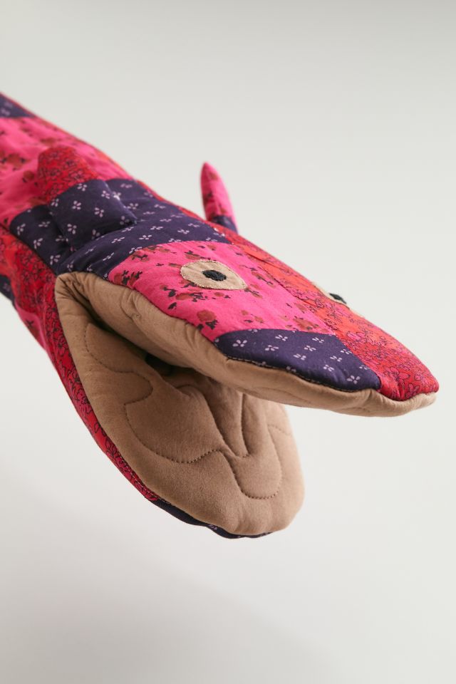 Patchwork Pup Oven Mitt #3