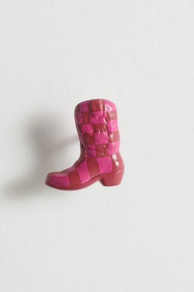 Urban Outfitters Cowboy Boot Wall Hook In Pink