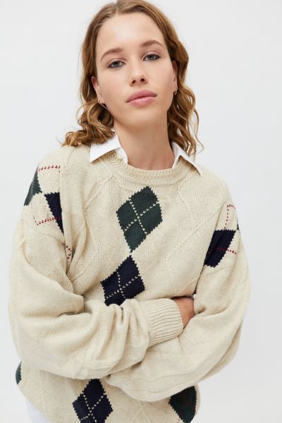 Urban Renewal Vintage Argyle Sweater