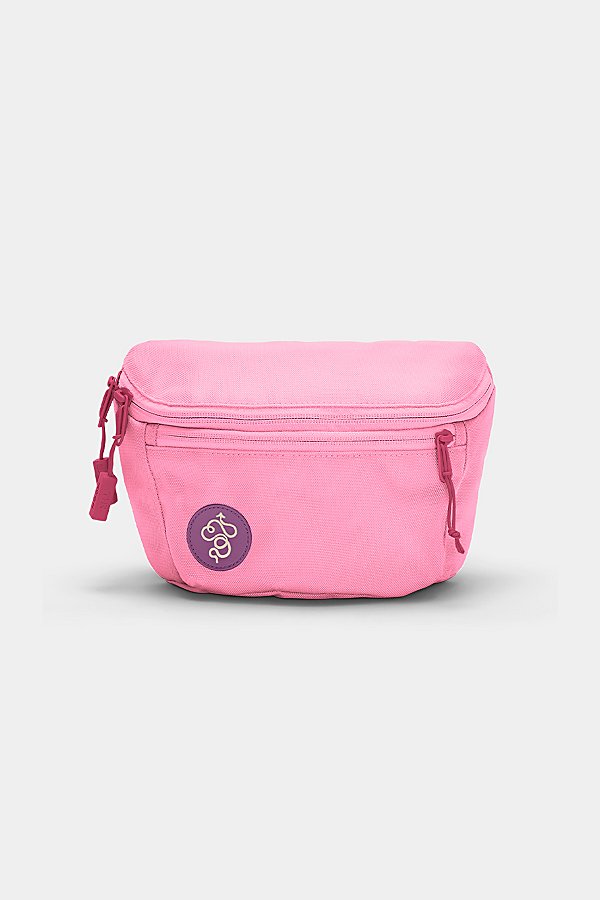 Baboon To The Moon Fannypack In Flamingo Pink