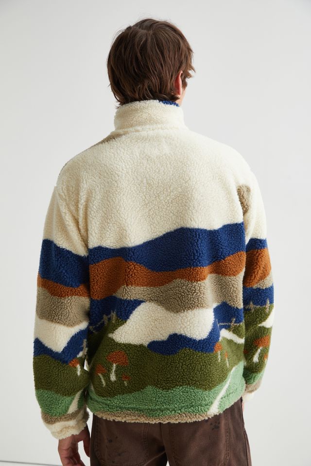 Veste à glissière en sherpa UO #5