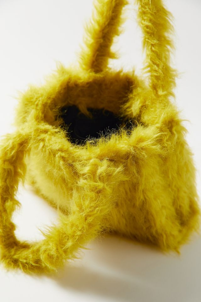 Mini Faux Fur Tote Bag #2