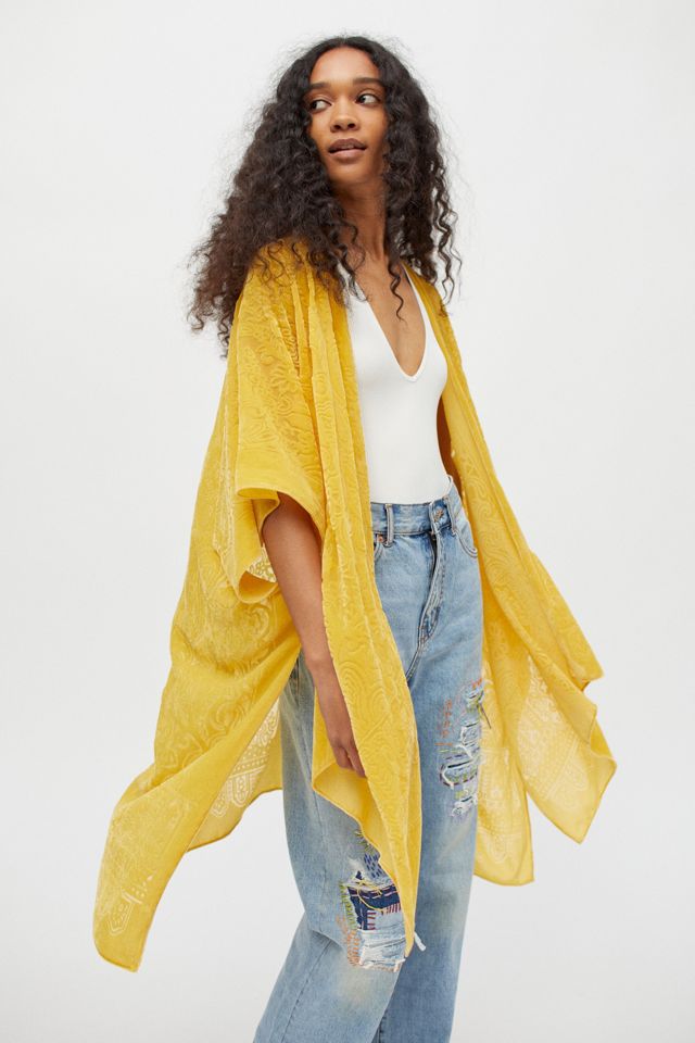 Nola Burnout Robe Urban Outfitters