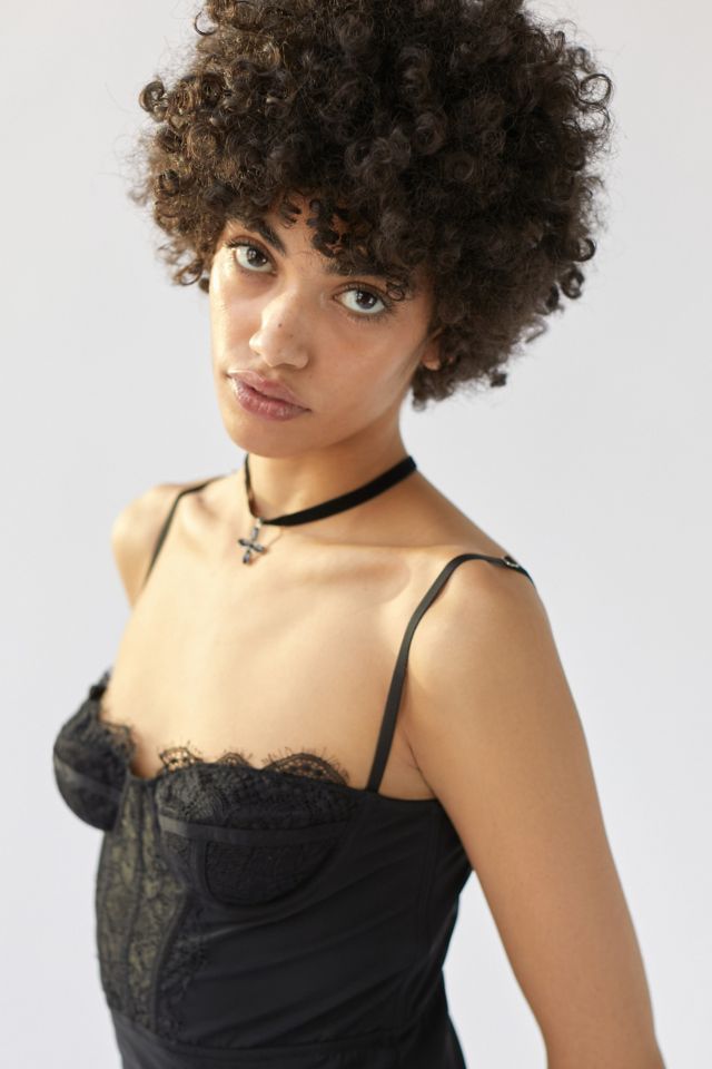 UO Brenna Bustier Mini Dress #2
