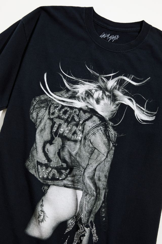 Lady Gaga UO Exclusive Born This Way 10th Anniversary Tee #1