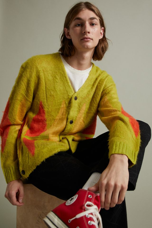 UO Fuzzy Cardigan #1