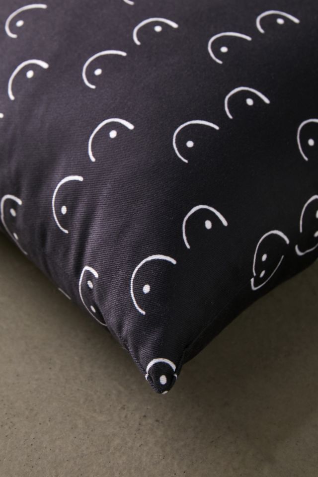 Natalie Catalina For Deny Boobs II Indoor/Outdoor Throw Pillow #3