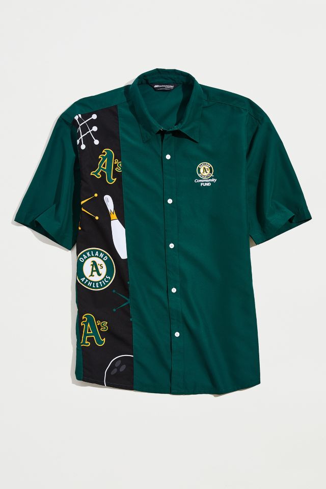 Oakland Athletics retro Bowling Shirt 