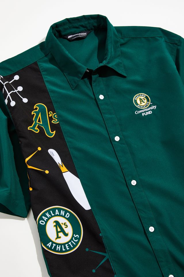 Oakland Athletics retro Bowling Shirt 