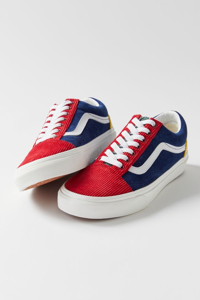 Vans Old Skool Colorblock Corduroy Sneaker #3