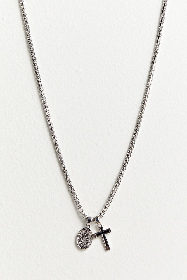 Cross Charm Pendant Necklace | Urban Outfitters
