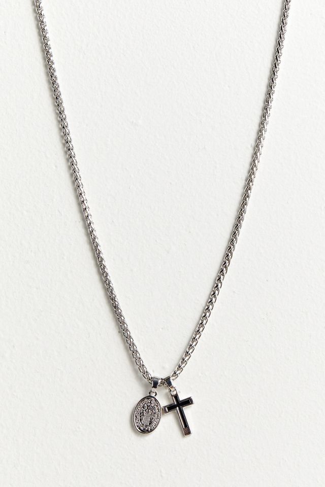 Cross Charm Pendant Necklace | Urban Outfitters