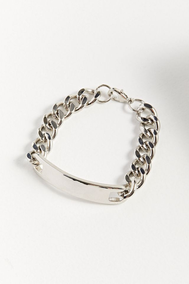 Nameplate Curb Chain Bracelet | Urban Outfitters