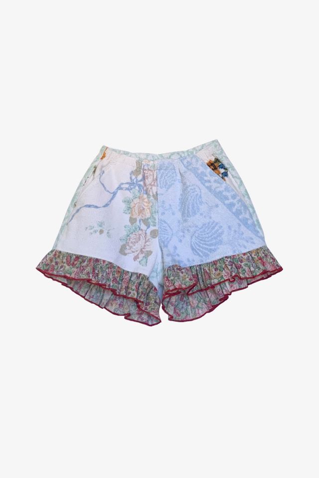 Zepherina Zeph Blue Floral Towel Bloomers | Urban Outfitters