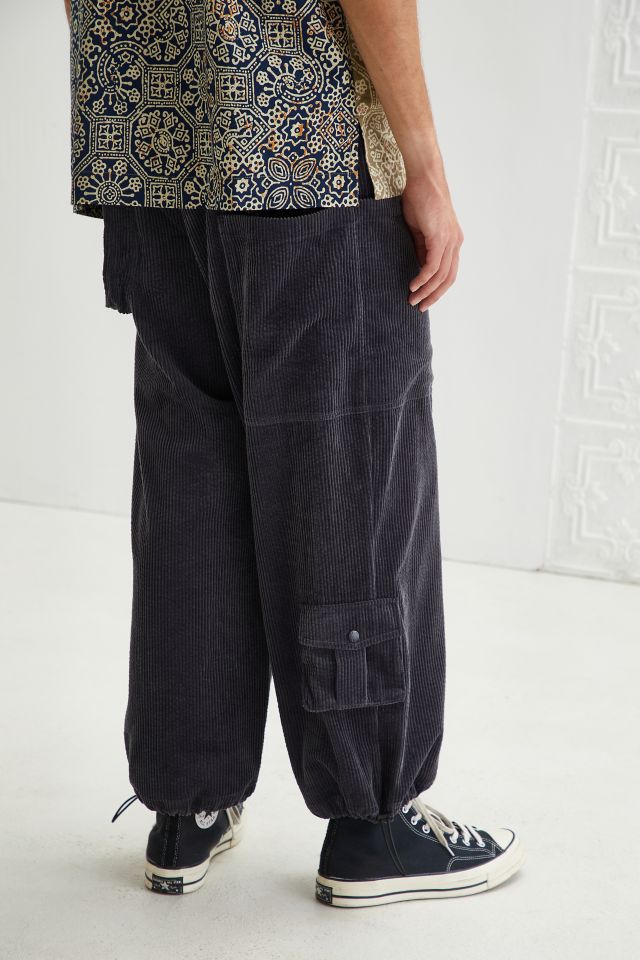 Pantalon Cargo en Velours Côtelé Fried Rice #3