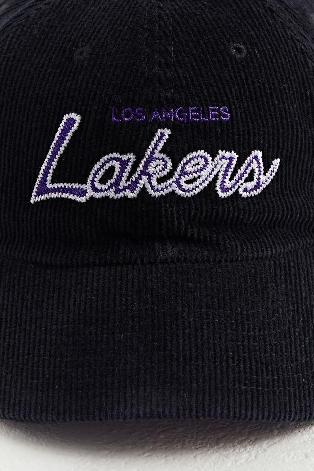 Mitchell & Ness LA Lakers Corduroy Snapback Hat