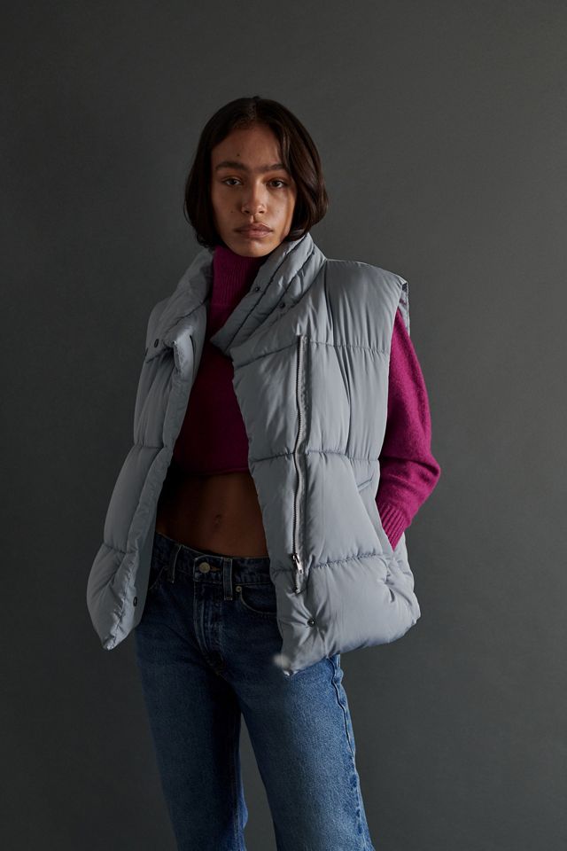 UO Corrine Oversized Puffer Vest Urban Outfitters