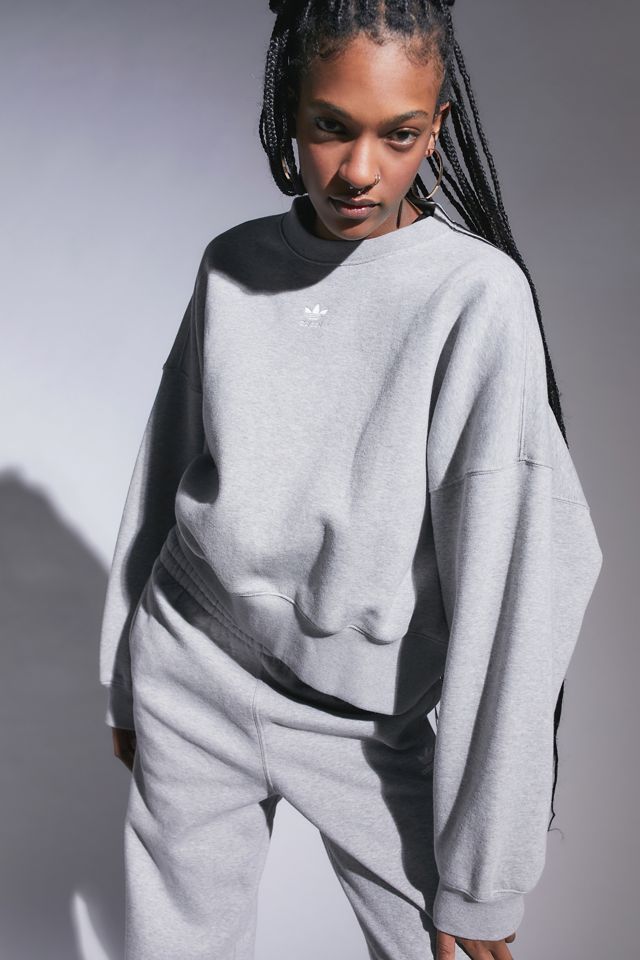 adidas Essential Crew Neck Sweatshirt | Urban Outfitters