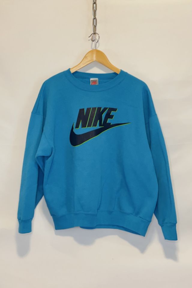 Vintage Electric Blue Nike Crewneck Urban Outfitters