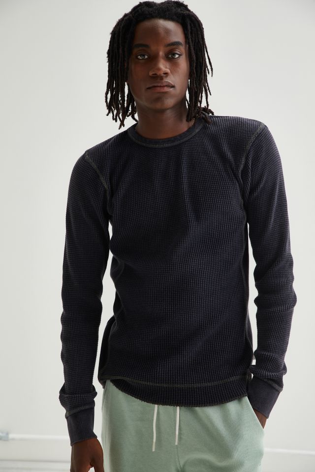 Standard Cloth Weekend Waffle Knit Long Sleeve Tee | Urban Outfitters