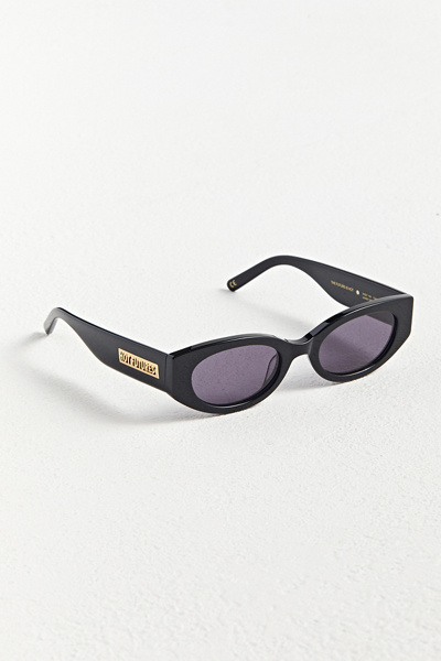 New Hot Future cosmic rebel sunglasses Cosmic Rebel Sunglasses Gloss Black Frame - Dark Lens | Hot  main image 4