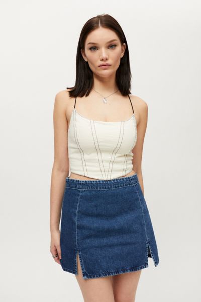 bdg denim skirt