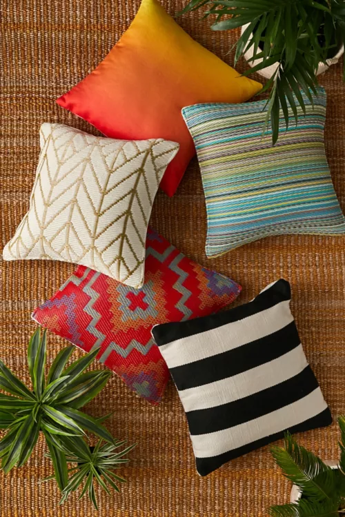 Accent your sofa with Urban Outfitter's decorative throw pillows