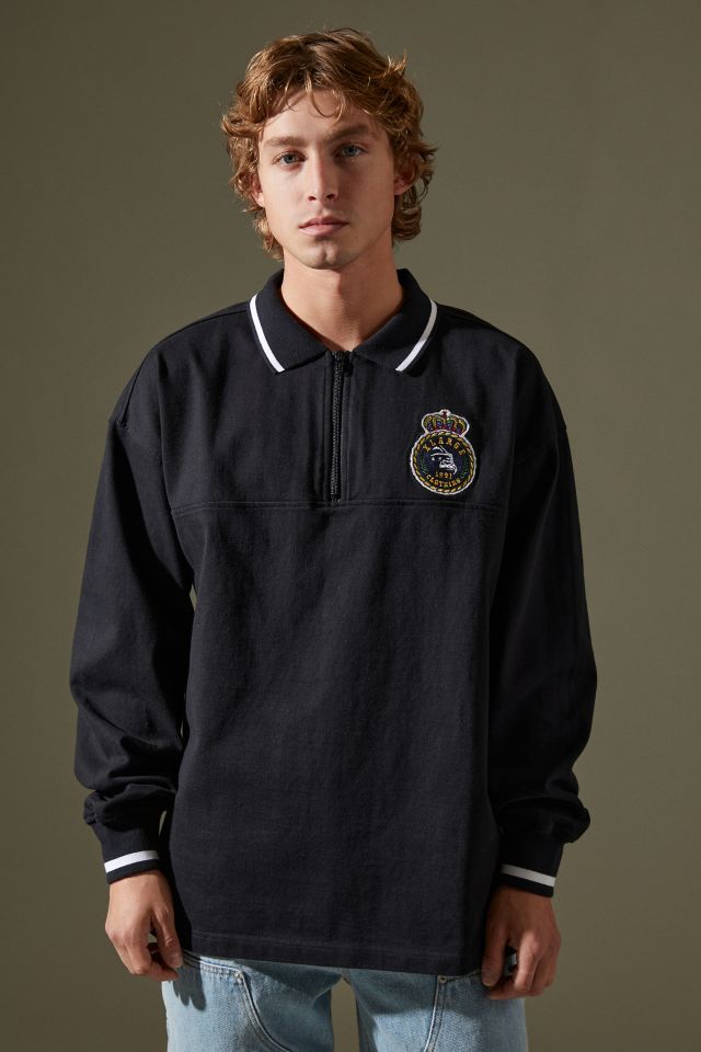 XLARGE Embro Emblem Half-Zip Sweatshirt | Urban Outfitters Canada