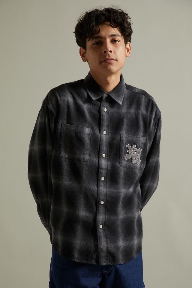 XLARGE Patched Flannel Shirt