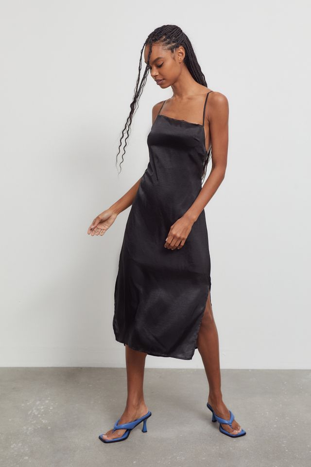 UO Rachel Asymmetrical Midi Dress #1
