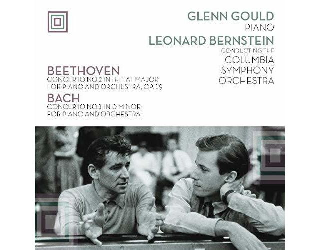 Glenn Gould - Plays Beethoven Concerto 2 & Bach Concerto 1 LP #1