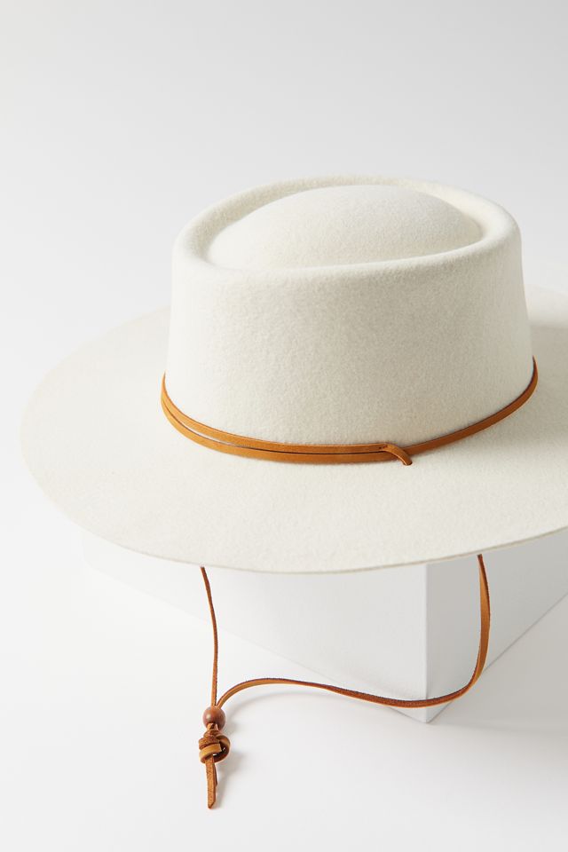 Gigi Pip Wren Flat Brim Fedora | Urban Outfitters display picture 1